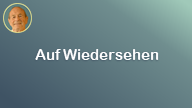Auf Wiedersehn..